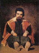 Diego Velazquez A Dwarf Sitting on the Floor France oil painting artist